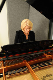 CC Honeycutt at Piano